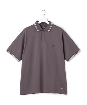  【UNISEX】ブルドックワッペン カノコ ポロシャツ