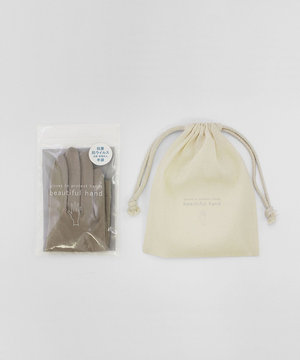 【WEB限定・数量限定】抗菌・抗ウイルス　UVケア グローブ ＋ オリジナル巾着セット(WOMEN)