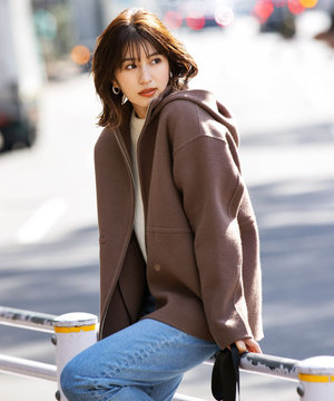 【マガジン掲載】ウールリバー ショートコート(KJ28)