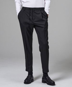 キャリーマンストレッチ ドロスト付テーパードパンツ   /   TEDDY CONVERTIBLE