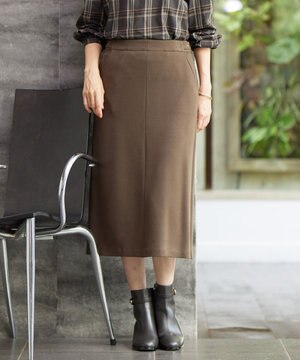  【洗える】デュアルウォームポンチ スカート