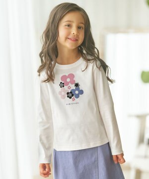  【110-140cm】Tiny Flower トップス