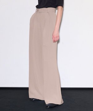 【WEB限定色あり】コンフォートフルー ワイドパンツ