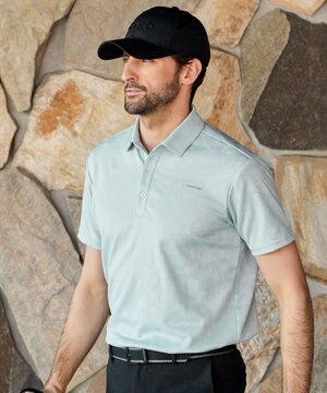  エレガントカモ柄ジャガードポロシャツ ZHG-M5S8a 82956