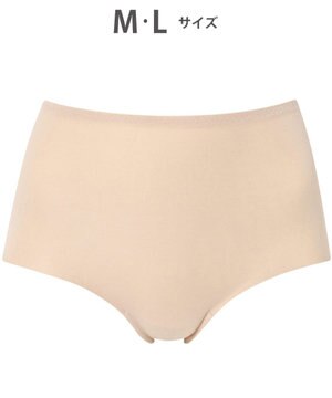  ショーツ やさしい肌あたり ズレ上がりにくい しめつけにくい 【綿の贅沢 フラットショーツ】 はきこみ丈ふかめ 3Lまで対応 大きいサイズ EC3100 ウイング／ワコール