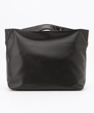  型押しクロコハンドルトート バック