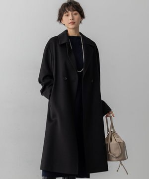  COLOMBOカシミヤビーバー ダブルフロント チェスターコート