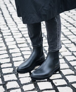 【igor/イゴール】サイドゴアレインブーツ