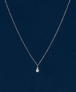  【K10】ジュエルラックネックレス　オパール/10月誕生石/天然石/全長:40cm