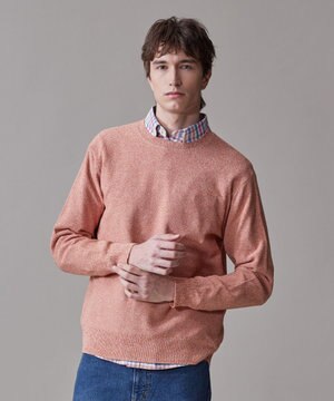  ギマコットンクルーニット