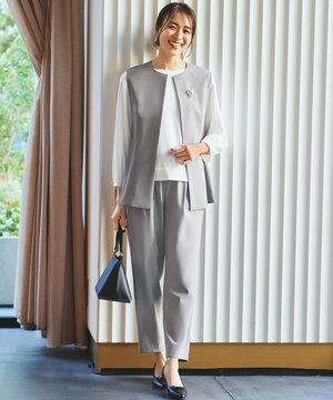  【3SET】セレモニー3点セット（ブラウス＋ジレ＋パンツ）