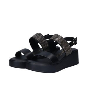  【Bridget Birkin】キラキラバンドウェッジサンダル