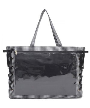  【痛バ＆推し活グッズ】レースアップ痛バッグLL