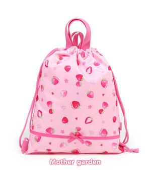  マザーガーデン 野いちご お着替え巾着リュック 《スケッチ柄》