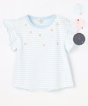  【80-100㎝】 フルーティーボーダーTシャツ
