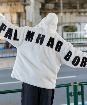  【ユニセックス着用ITEM/MLサイズ展開】エコファーグラフィックブルゾン