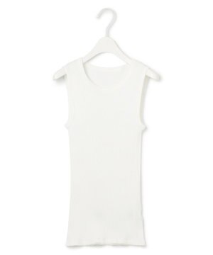 【洗える】オーガニックリブタンク