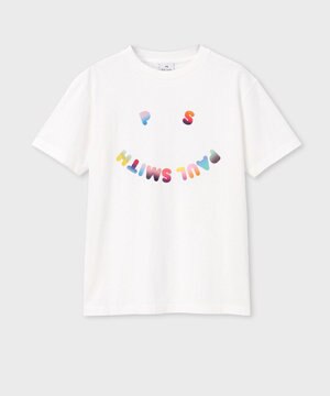  Happy グラデーション ポップ 半袖Tシャツ