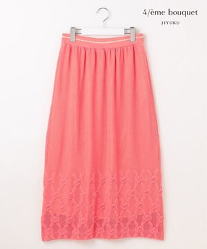  【カトリエムブーケ】Motif de roses ローズモチーフスカート