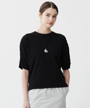  【接触冷感・UVケア・吸水速乾・洗える】グレースジャージー ドルマンスリーブカットソー