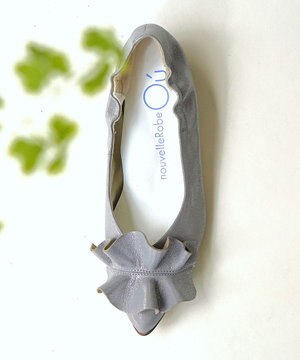  新色追加【本革・高反発】Ruffles ポインテッドトゥ ヒールパンプス