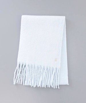  LANVIN en Bleu ランバン オン ブルー ふわふわ無地マフラー