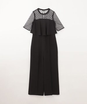 ドットチュールサロペット