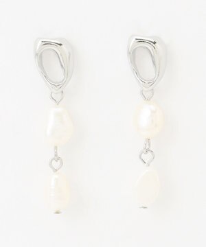  【WEB限定】ダブルパールピアス（両耳用）