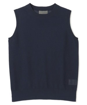  【手洗い可】シアー ノースリーブニット（uncrave STANDARD）