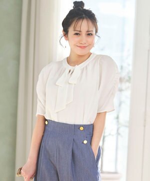  【低身長企画】2WAYボウタイ ブラウス