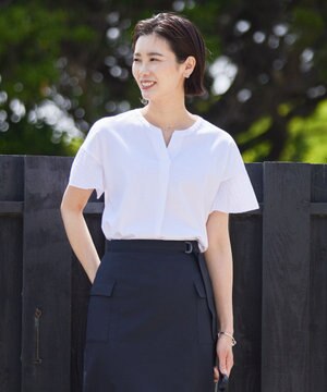  【接触冷感・吸水速乾】MULTI EFFECT JERSEY フレアースリーブ カットソー