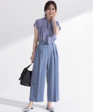 スーパーライトストレッチ ワイドパンツ