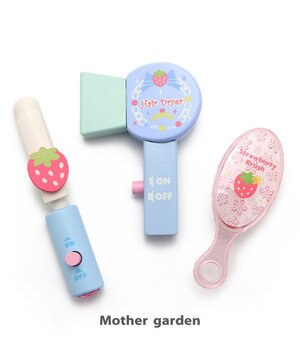  マザーガーデン 野いちごままごと ドライヤー3点セット 《ブルー》