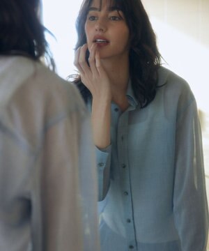  エアリーボイルシアー シャツ