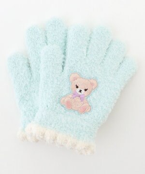  アニマル刺繍手袋