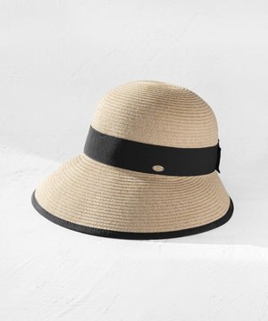  【サイズ調整可】HALF BRIM RIBBON HAT ブレードハット