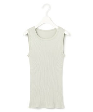  【洗える】オーガニックリブタンク