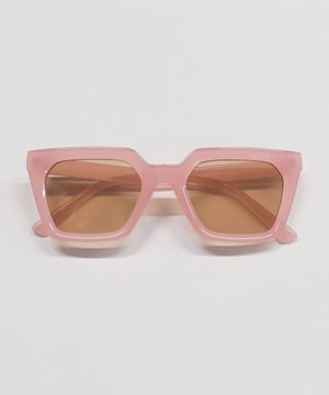  カラーレンズスクエアウェリントン