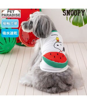   スヌーピー スイカポケット タンクトップ 小型犬