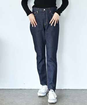 【洗える】腰回りユッタリ テーパードデニム FS relaxpencil Ⅱ