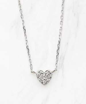 【WEB限定】FULL OF LOVE NECKLACE プラチナ ダイヤモンド ネックレス