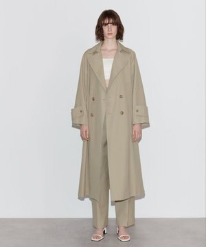  【Nave】ライトキャンバス トレンチコート