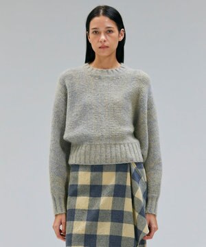  MARANA / モヘア混ミックスドルマンニット