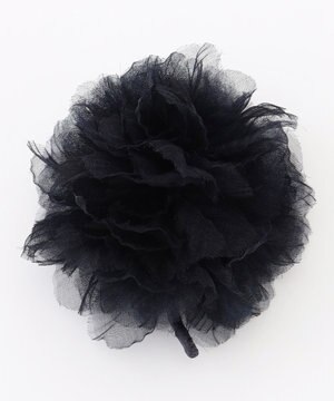  シフォンコサージュ