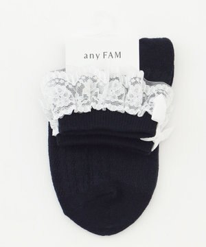  【日本製】レース ショート ソックス