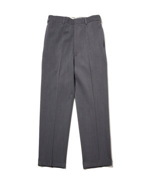  【J.PRESS ORIGINALS】Wool Satin Stretch New Piped Stem Slacks / Japan Made