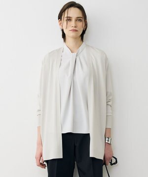  シンセティックハイゲージ ロングカーディガン