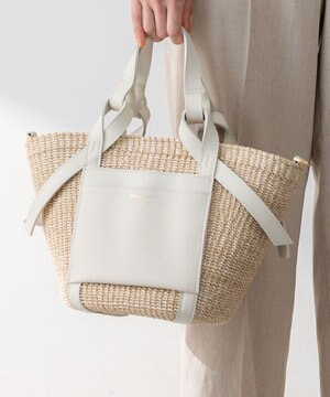 VIOLAd'ORO アバカ 2WAY トートバッグ