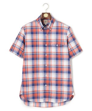  【WEB・一部店舗限定】コットンリネンチェック シャツ/B.D