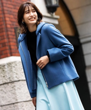 【2WAY・WEB限定カラーあり】シングルビーバーショートコート